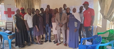 Red Cross Orientation meeting on disaster preparedness with Kayunga District Technical Team